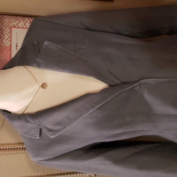 Route 66 Gray Jean Jacket Size Large - Picture 2 of 5